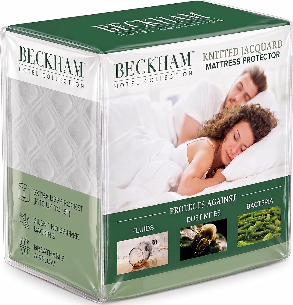 Waterproof Mattress Protector, Hotel-Grade Viscose Blend — Full